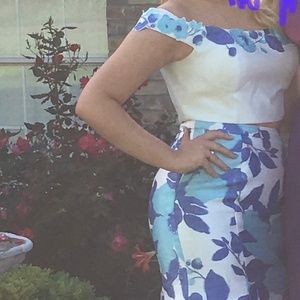 Two piece prom/formal